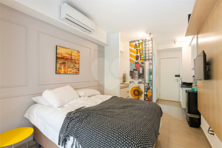 Apartamento à venda ou para alugar com 1 quarto em Vila Madalena, São Paulo, SP