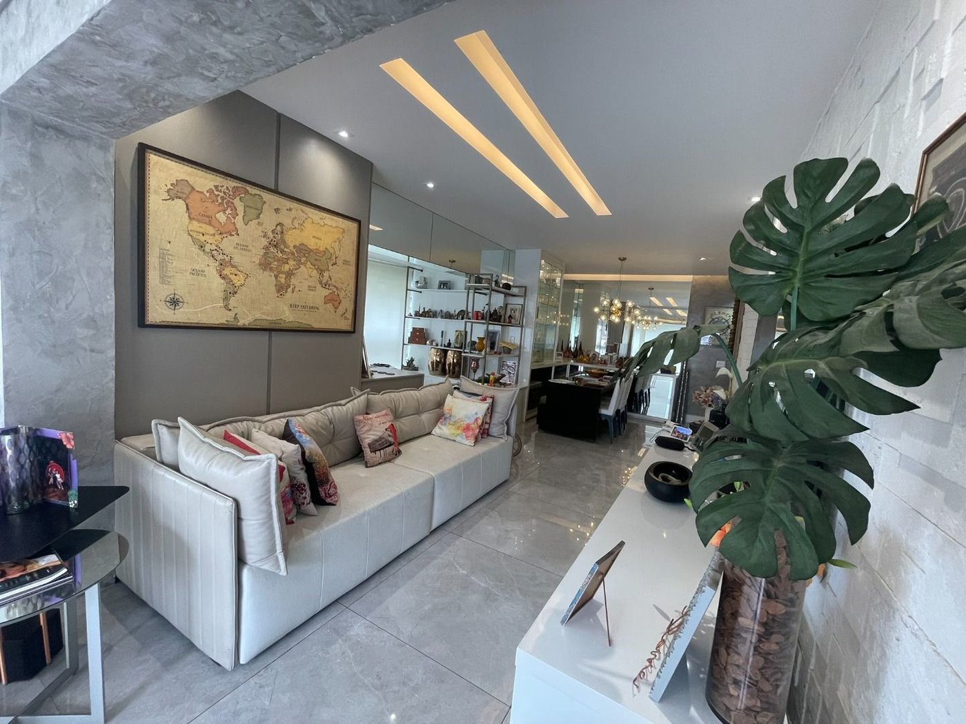 Apartamento Garden com 4 dormitórios à venda, 280 m² por R$ 4.500.000,00 - Aparecida - Santos/SP