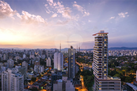 Apartamento à venda com 1 quarto em Pinheiros, São Paulo, SP