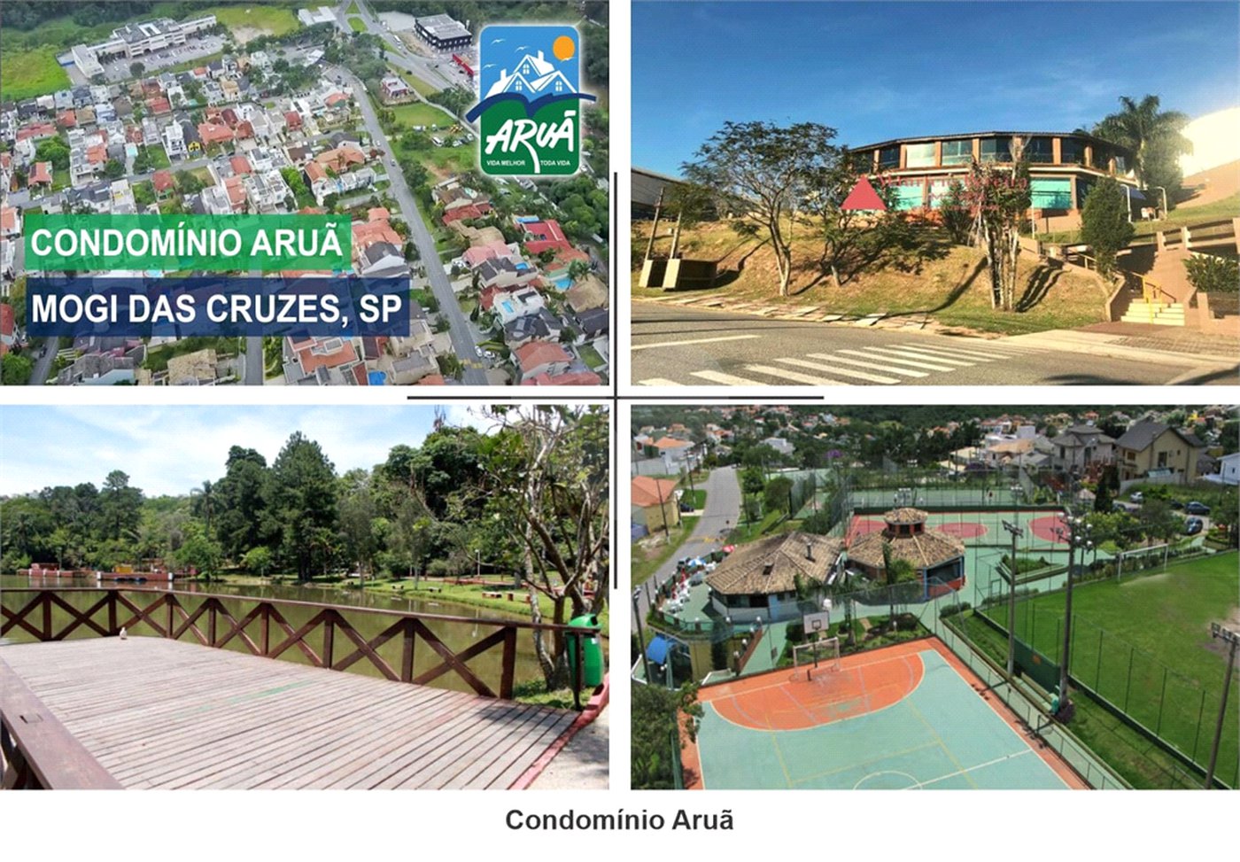 Casa à venda com 4 quartos, sendo 2 suítes, no condomínio Aruã, Mogi das Cruzes - SP