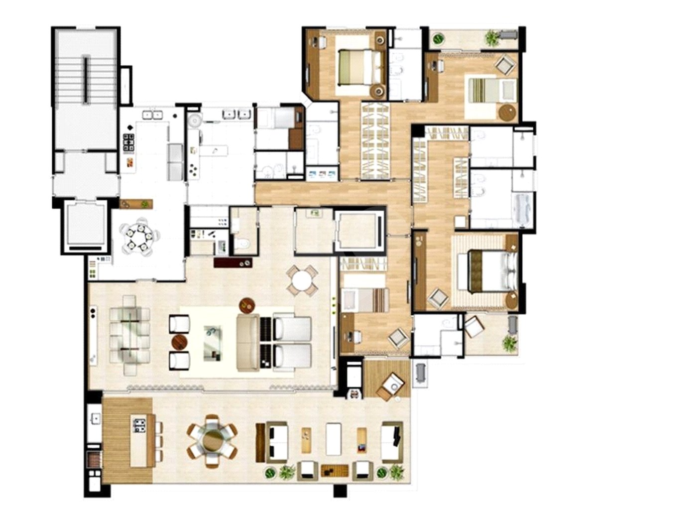 Apartamento à venda com 4 suítes em Santana, São Paulo, SP