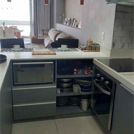 Apartamento com 1 dormitório à venda, 95 m² por R$ 1.600.000,00 - Aparecida - Santos/SP