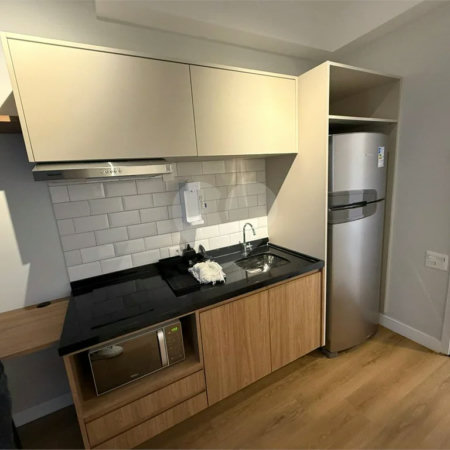 Studio NR mobiliado de 29m2 à venda no Paraíso