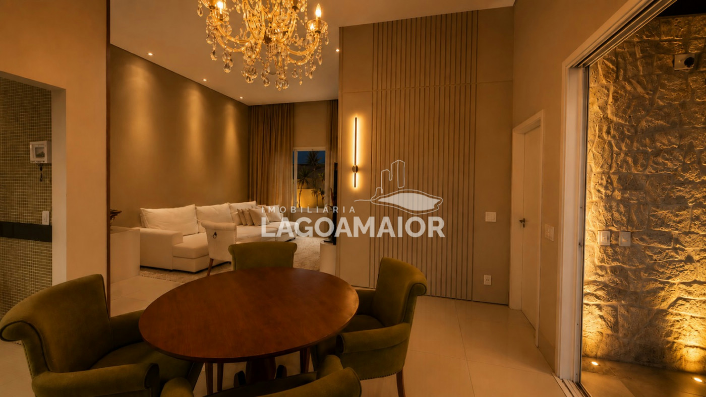 Casa à venda com 3 quartos, sendo 1 suíte, no condomínio Portal Das Àguas, Três Lagoas - MS