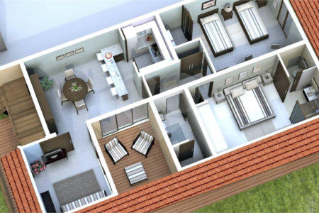 Apartamento à venda com 2 quartos, sendo 1 suíte, em Praia do Mutá, Porto Seguro, BA