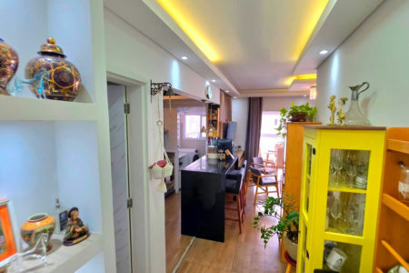 Apartamento com 1 dormitório à venda, 58 m² por R$ 740.000,00 - Ponta da Praia - Santos/SP