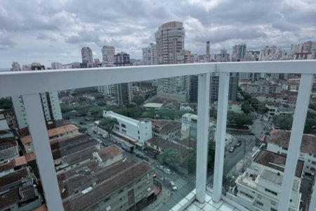 Apartamento com 2 dormitórios à venda, 53 m² por R$ 795.000,00 - Embaré - Santos/SP