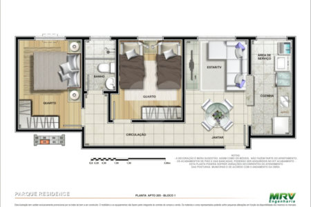 Apartamento à venda com 2 quartos em Parque dos Lagos, Ribeirão Preto, SP