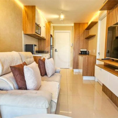 Apartamento à venda com 1 suíte em Brooklin Paulista, São Paulo, SP