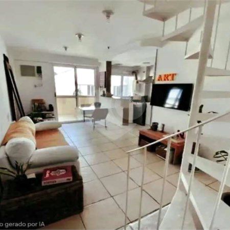 Cobertura à venda com 1 quarto em Lagoa, Rio de Janeiro, RJ