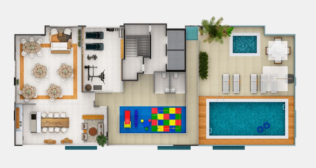 Apartamento à venda, 71 m² por R$ 827.960,32 - Campo Grande - Santos/SP
