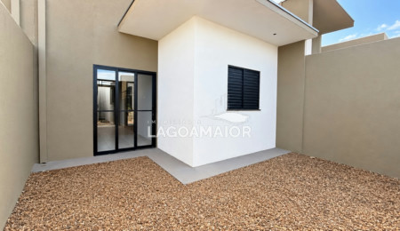 Casa à venda ou para alugar com 2 quartos, sendo 1 suíte,  em Bela Vista da Lagoa, Três Lagoas, MS