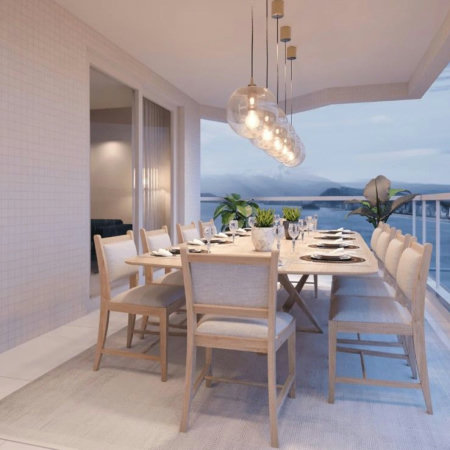 Apartamento com 3 dormitórios à venda, 227 m² por R$ 4.920.000,00 - Ponta da Praia - Santos/SP