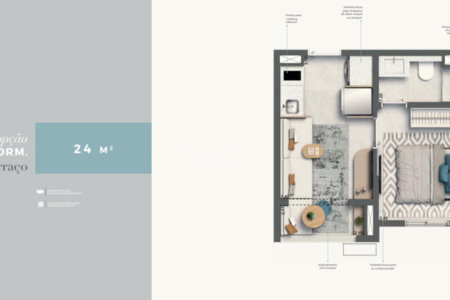 Apartamento à venda com 2 quartos em Pinheiros, São Paulo, SP