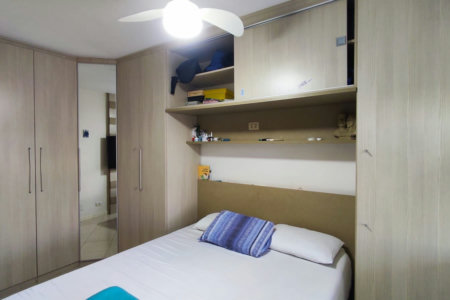 Apartamento com 2 dormitórios à venda, 70 m² por R$ 490.000,00 - Campo Grande - Santos/SP