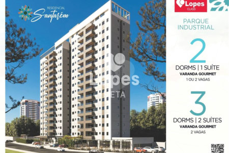 Apartamento à venda com 2 quartos, sendo 1 suíte, em Parque Industrial, São José dos Campos, SP