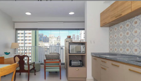 Apartamento à venda ou para alugar com 1 quarto em Cerqueira César, São Paulo, SP