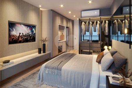 Studio à venda com 1 quarto em Vila Firmiano Pinto, São Paulo, SP
