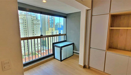 Apartamento à venda com 1 quarto em Brooklin Paulista, São Paulo, SP