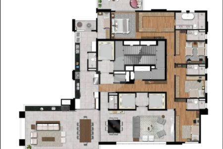 Apartamento à venda com 4 suítes em Vila Gomes Cardim, São Paulo, SP