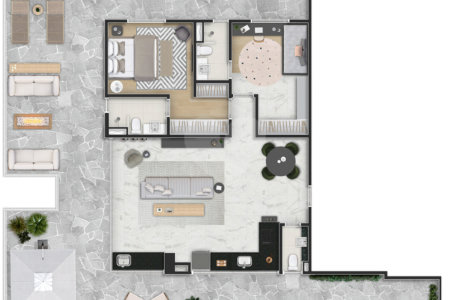 Apartamento à venda com 2 suítes em Moema, São Paulo, SP