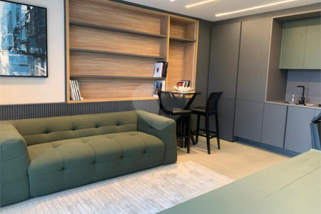 Apartamento para alugar com 1 suíte em Vila Olímpia, São Paulo, SP