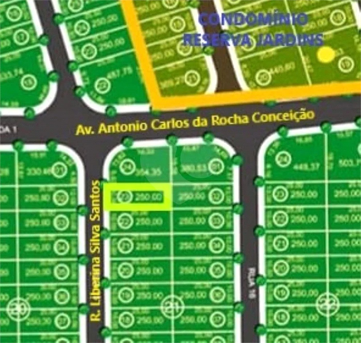 Terreno à venda no Residencial Alto do Boa Vista em Piracicaba-SP.