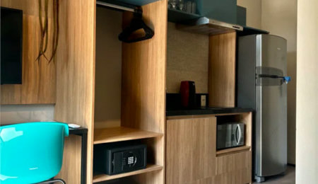 Studio à venda ou para alugar com 1 suíte em Jardim das Acácias, São Paulo, SP