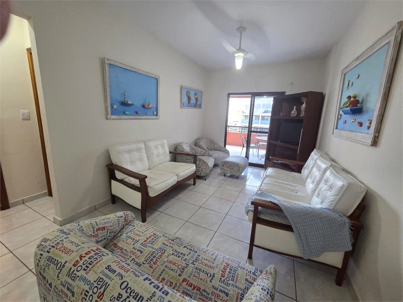 Apartamento à venda com 2 quartos, sendo 1 suíte,  em Canto do Forte, Praia Grande, SP