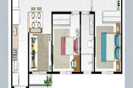 Indaiatuba - Edificio Vila Helvetia - R$ 470,000,00 - Apartamento novo, mobiliado, completo, muito bem conservado e planejado,Localizado no 5° andar, o imóvel oferece uma vista para o estacionamento e a área verde, além de receber sol durante todo o dia, proporcionando ambientes naturalmente ilum