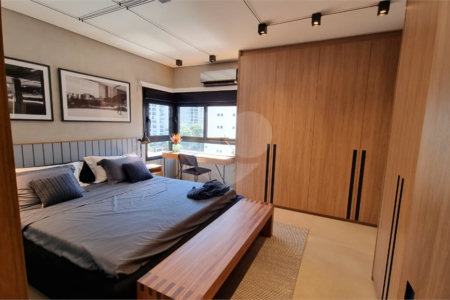 Apartamento à venda com 1 suíte em Indianópolis, São Paulo, SP