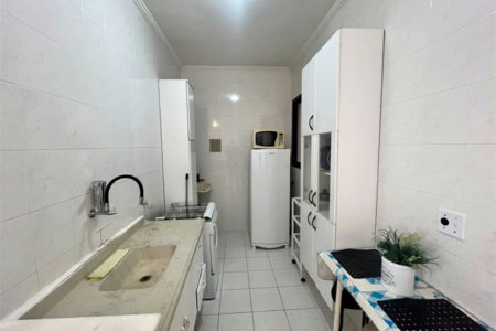 Apartamento com 1 dormitório à venda, 52 m² por R$ 281.000,00 - Jardim Três Marias - Guarujá/SP
