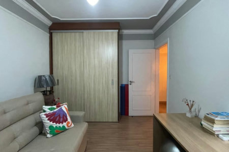 Apartamento com 3 dormitórios frente a praia à venda, 161 m² por R$ 2.200.000 - Gonzaga - Santos/SP