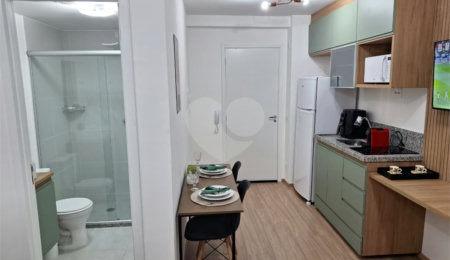 Apartamento à venda ou para alugar com 1 quarto em Alto da Boa Vista, São Paulo, SP