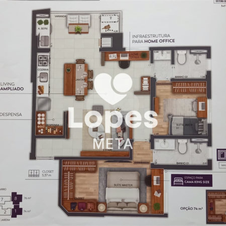 Apartamento à venda em Jardim Satélite, São José dos Campos, SP