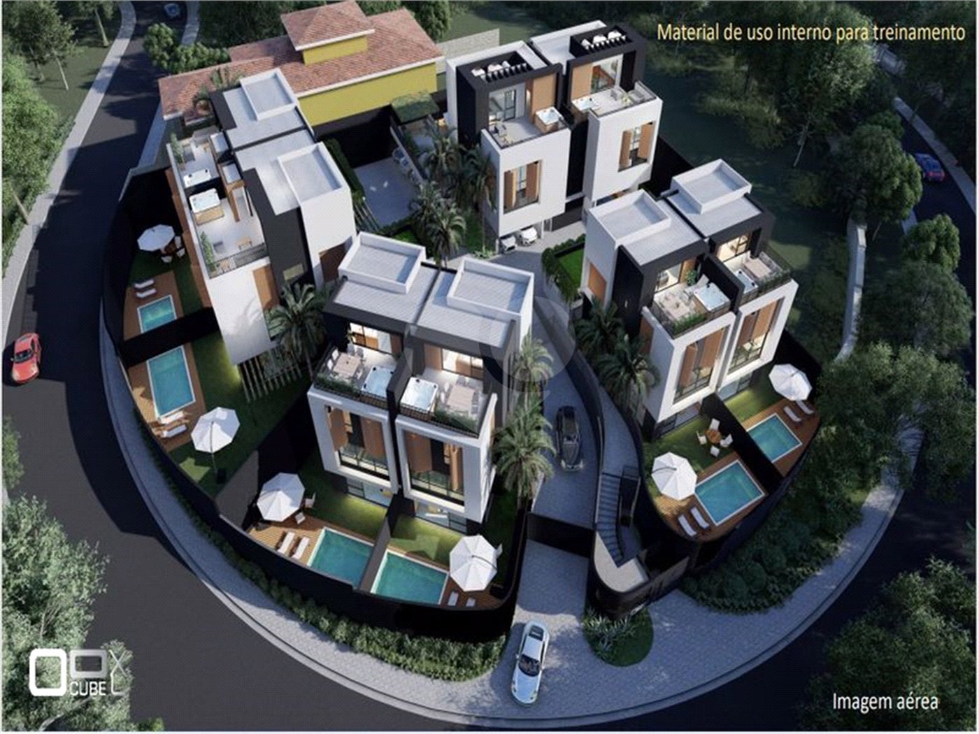 Casa à venda com 4 suítes no condomínio Cube Cidade Jardim, São Paulo - SP