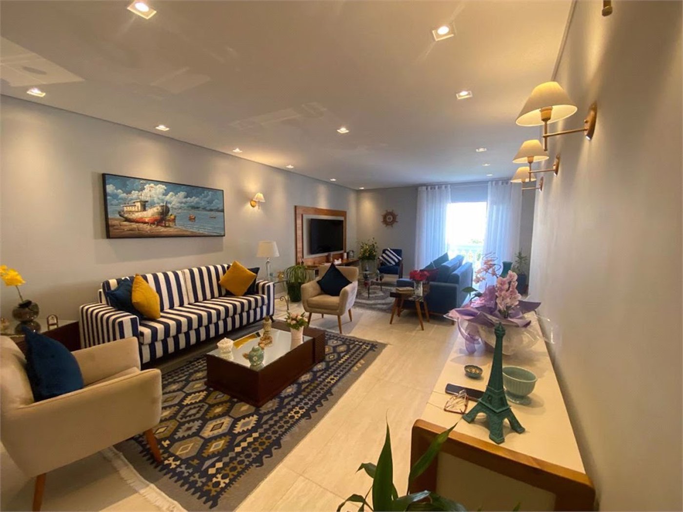 Apartamento com 3 dormitórios à venda, 194 m² por R$ 2.090.000,00 - Boqueirão - Santos/SP