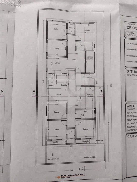 Terreno em Construção à Venda - 275m² em Ótima Localização