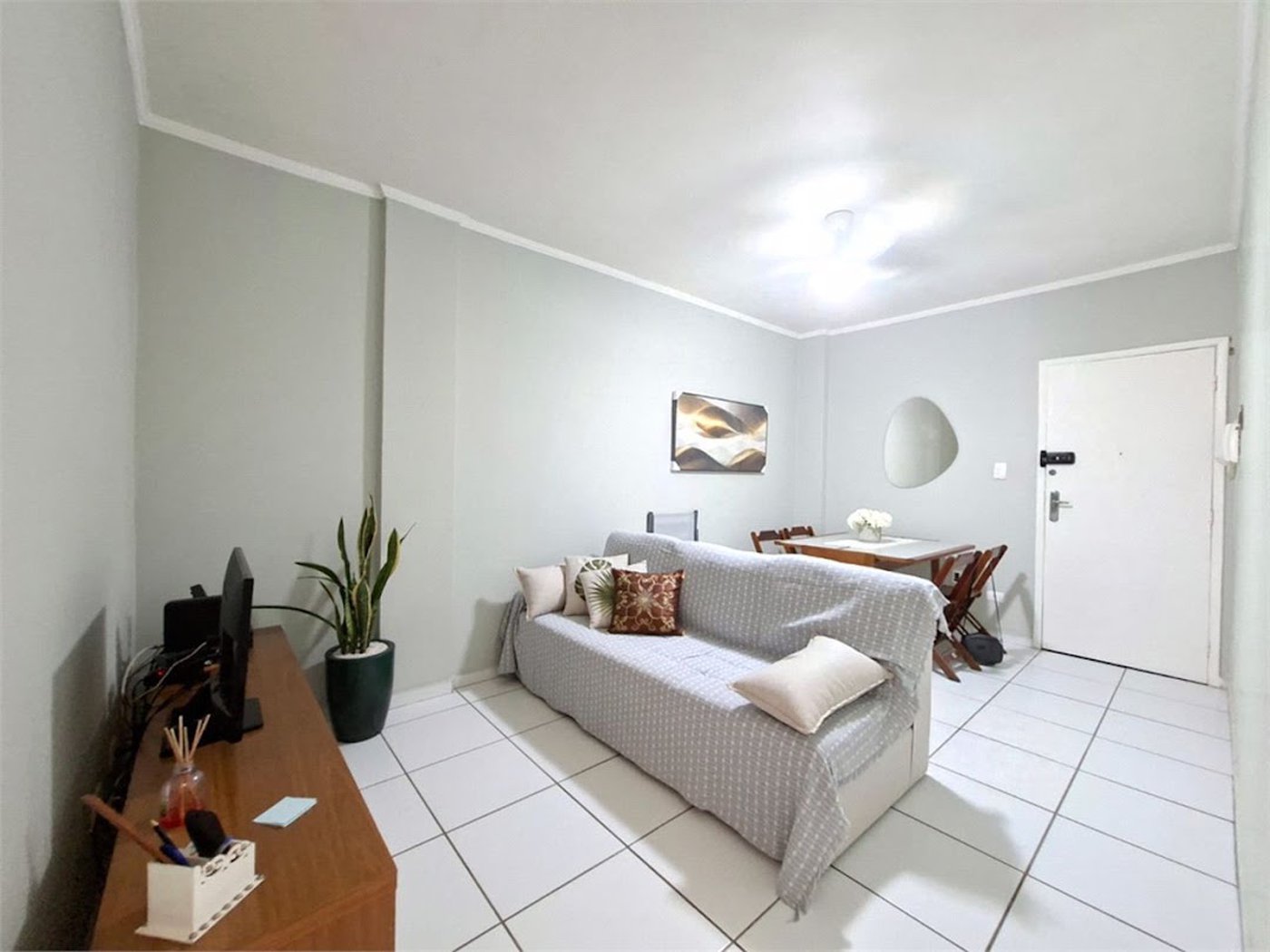 Apartamento Residencial para locação, Aparecida, Santos