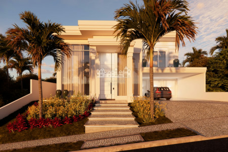 Terreno com Casa de Alto Padrão em Construção – Condomínio Alto do Sion