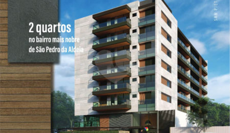 Apartamento à venda com 2 quartos, sendo 1 suíte, em Nova São Pedro, São Pedro da Aldeia, RJ