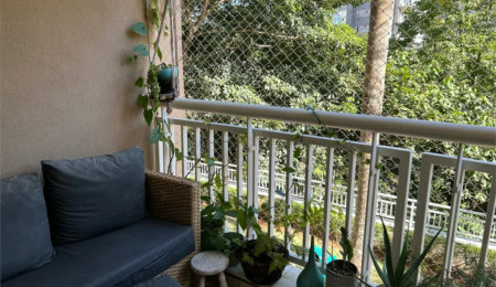 Apartamento à venda com 2 quartos, sendo 1 suíte,  em Vila Andrade, São Paulo, SP