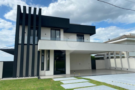 Casa à venda com 4 suítes no condomínio Parque Chapada Itu, Itu - SP