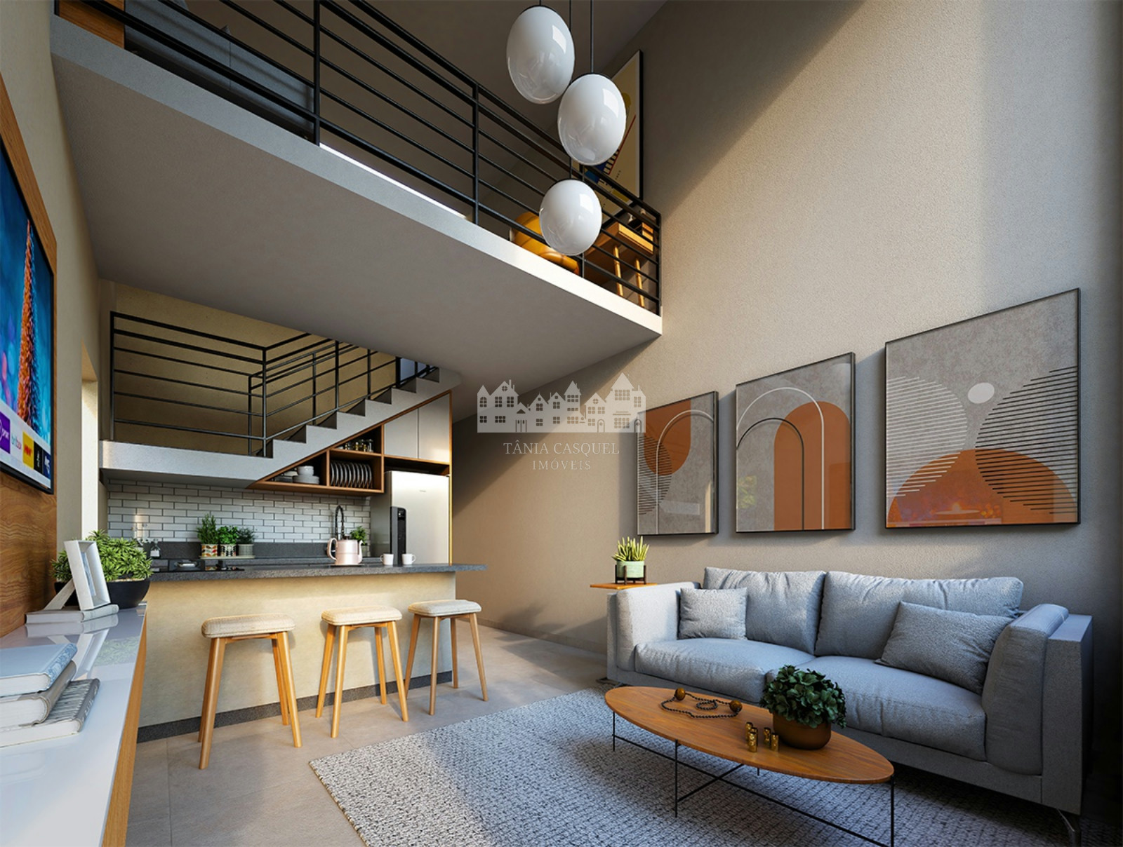 Casa, 2 quartos, 69 m² - Foto 2