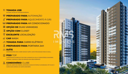 Apartamento à venda com 2 quartos, sendo 1 suíte,  em Jardim São Carlos, Sorocaba, SP