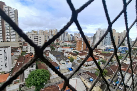 Apartamento com 2 dormitórios à venda, 80 m² por R$ 500.000,00 - Campo Grande - Santos/SP