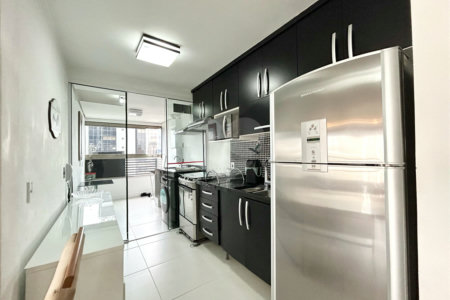 Apartamento à venda ou para alugar com 2 quartos, sendo 1 suíte, em Brooklin, São Paulo, SP