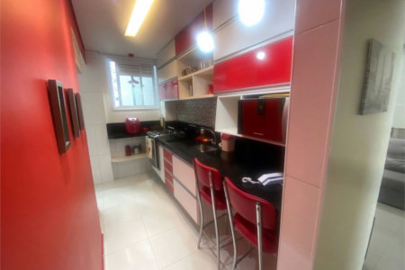 Apartamento com 2 dormitórios à venda, 123 m² por R$ 1.280.000,00 - Boqueirão - Santos/SP