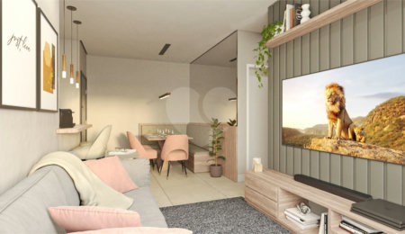 Apartamento à venda com 2 quartos, sendo 1 suíte, em Residencial Jardins da Catalunha, Atibaia, SP