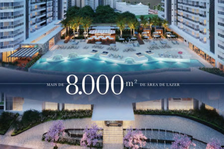 Vende-se lançamento alto padrão/Ponta da Praia com 4 dorm /suíte/wc social e de serviço/4 vagas